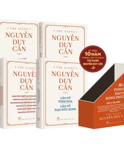 Combo 4 Cuốn Sách Tinh Hoa Đạo Học Đông Phương Bìa Cứng - Mạ Vàng